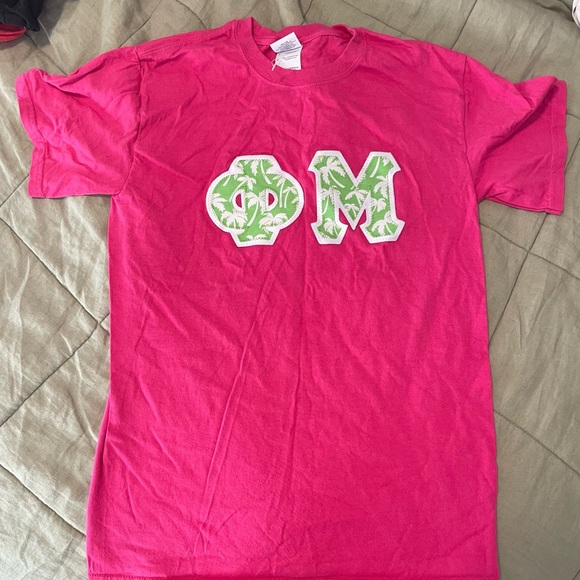 Pink Phi Mu Tshirt - Picture 1 of 1